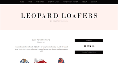Desktop Screenshot of leopardloafers.com